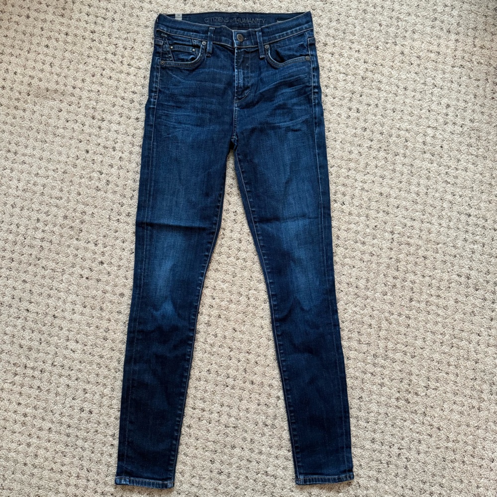 Citizens of Humanity high rise skinny jeans